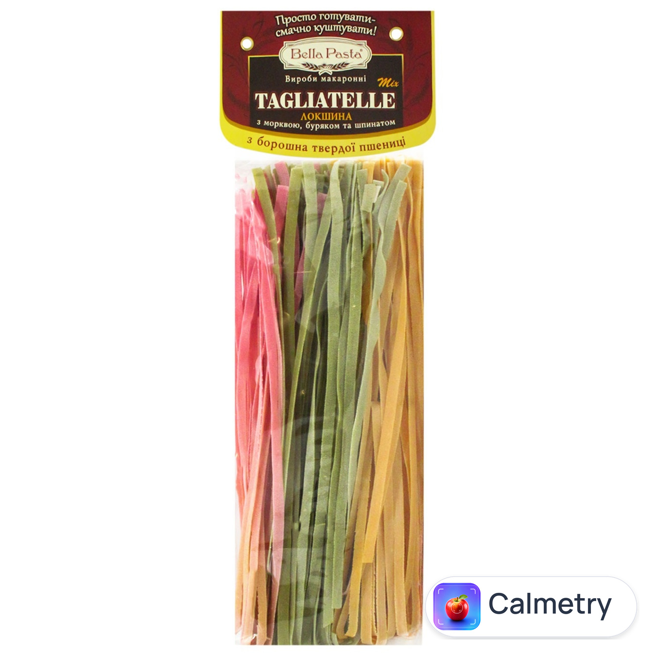 Макаронні вироби Bella Pasta Tagliatelle mix локшина 400г