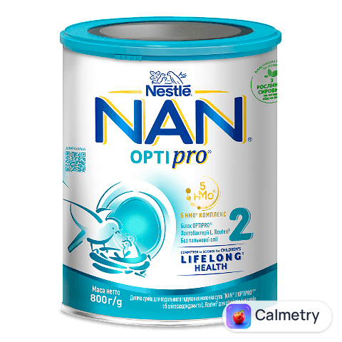 Суміш молочна Nestle Nan 2, 800г