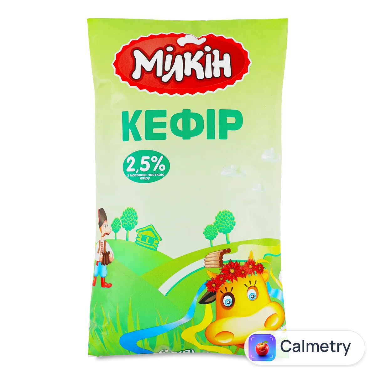 Кефір «Мілкін» 2,5% п/е 900г