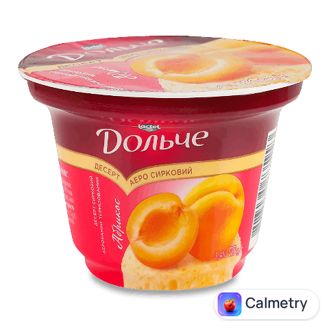 Десерт Дольче аерований абрикос 3,4%, 110г