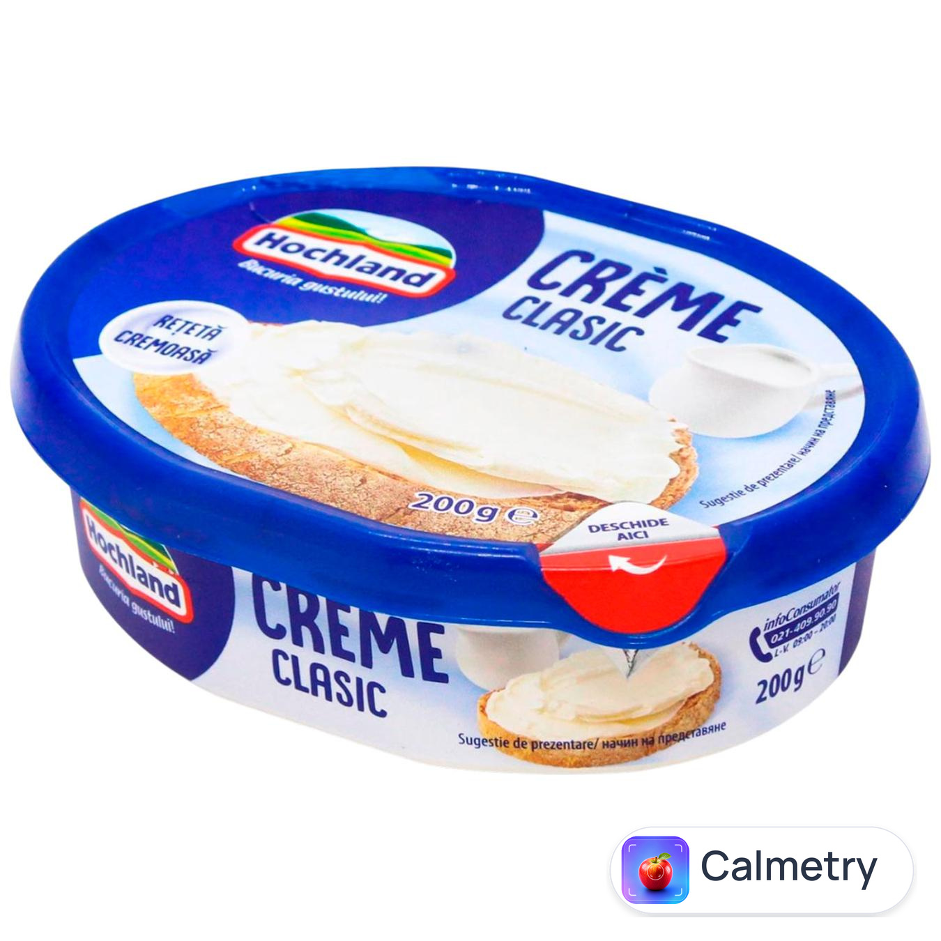 Крем-сир Hochland вершковий 60% 200г