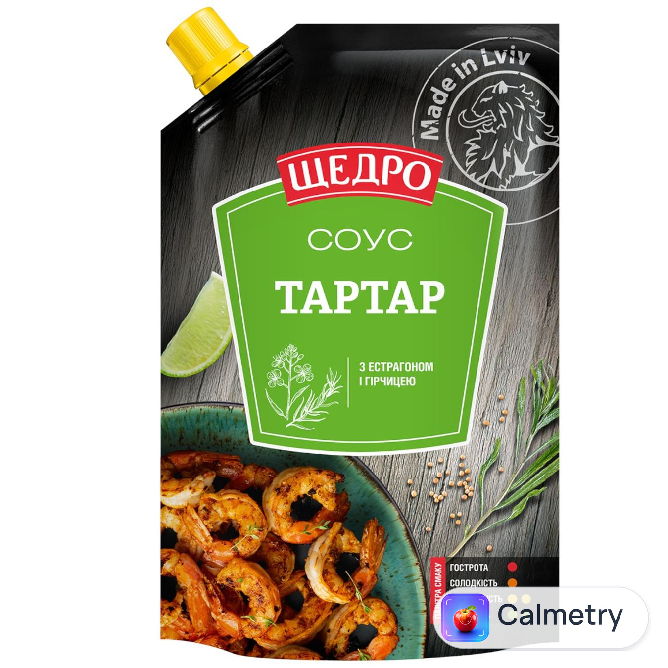 Соус Щедро Тартар 200г