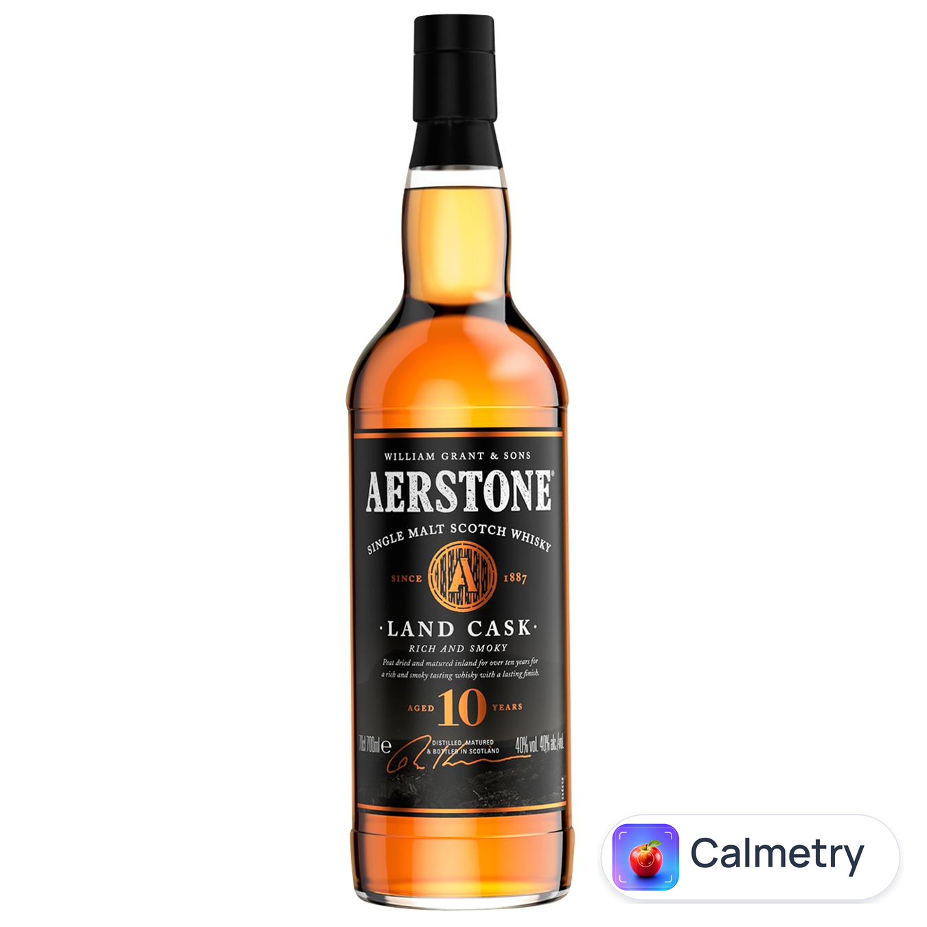 Віскі Aerstone Land Cask 10 років 40% 0,7л — фото продукту