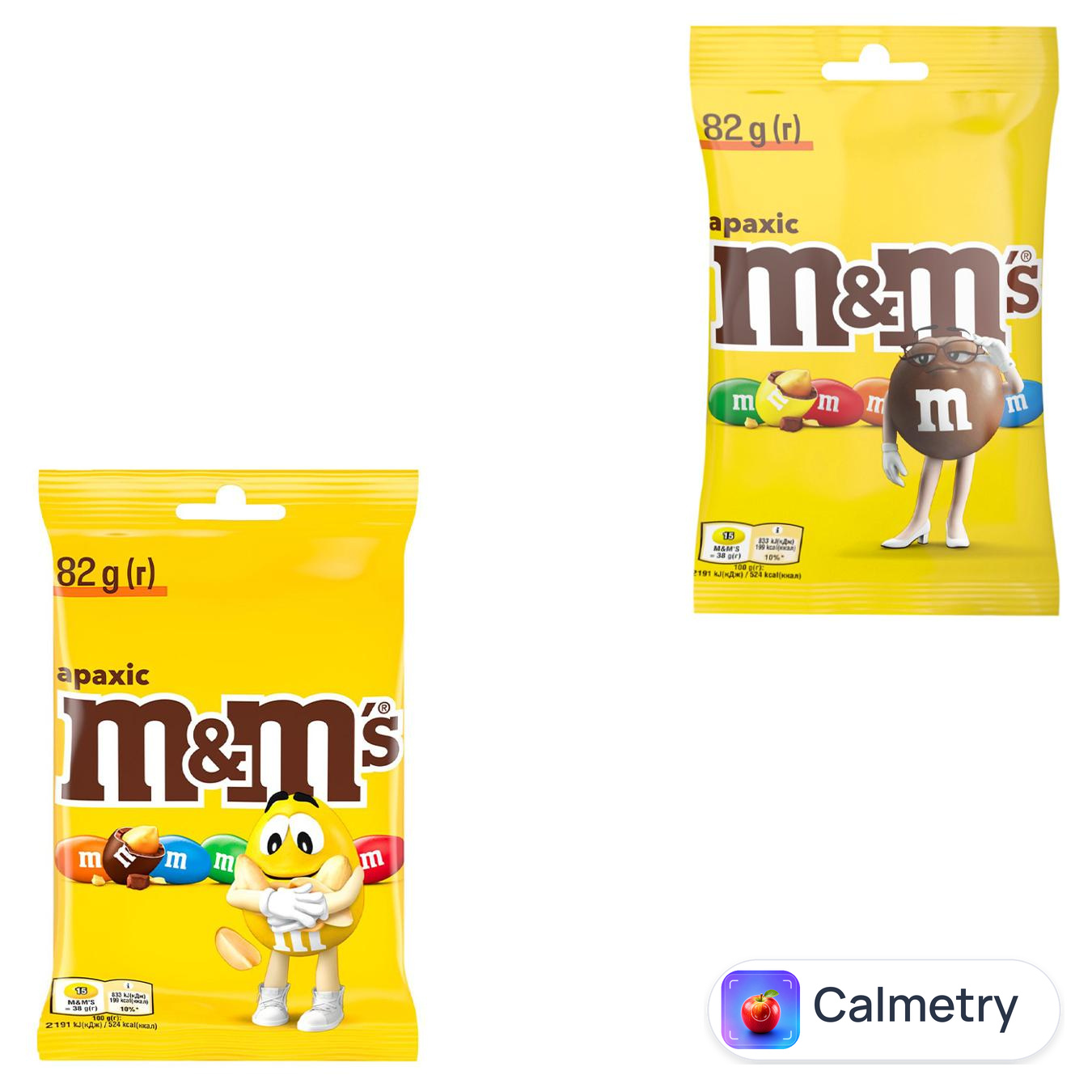 Драже M&M's арахіс 82г