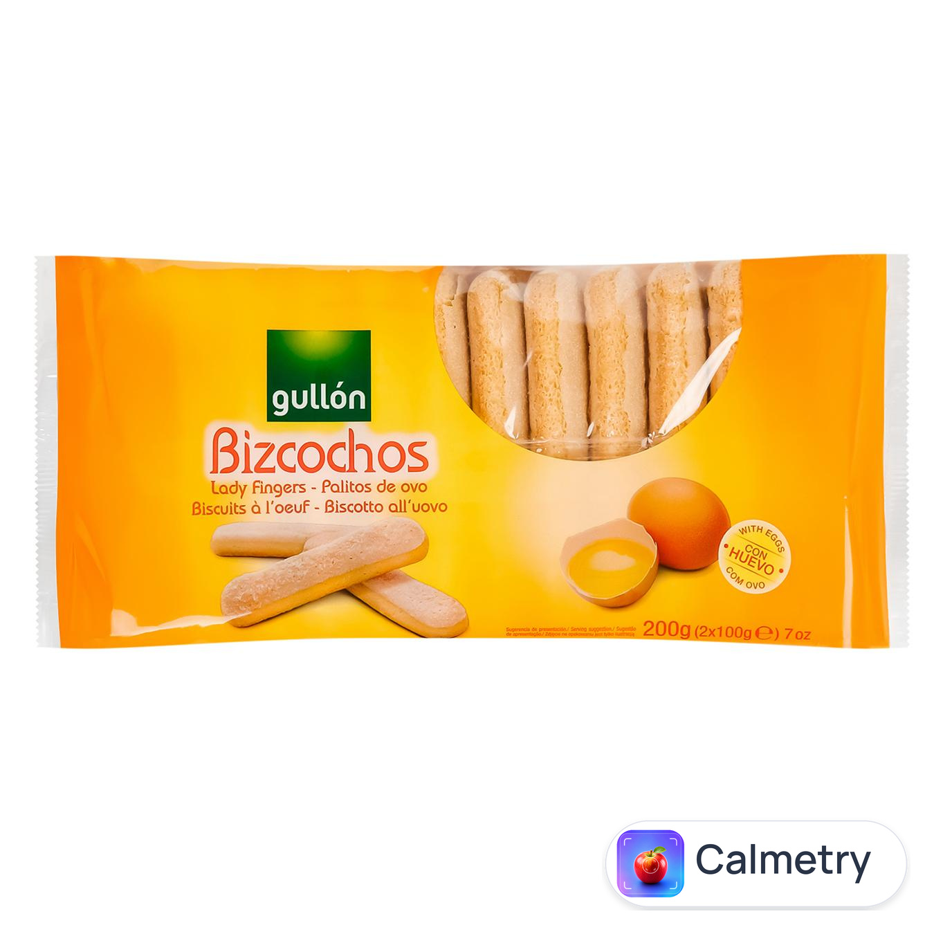 Печиво Gullon Bizcochos Дамські пальчики 200г — фото продукту