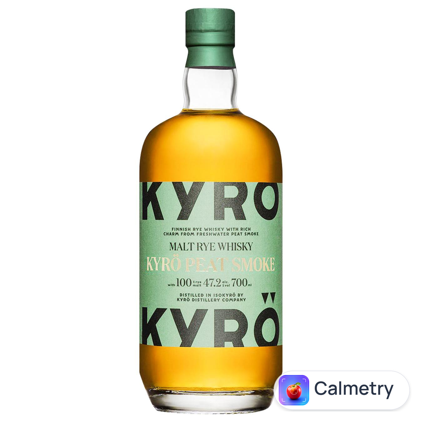 Віскі Kyro Peat Smoke Malt Rye 47,2% 0,7л