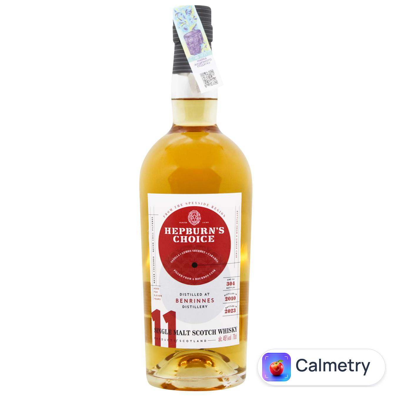 Віскі Hepburn's Choice Benrinnes 11 років 46% 0,7л