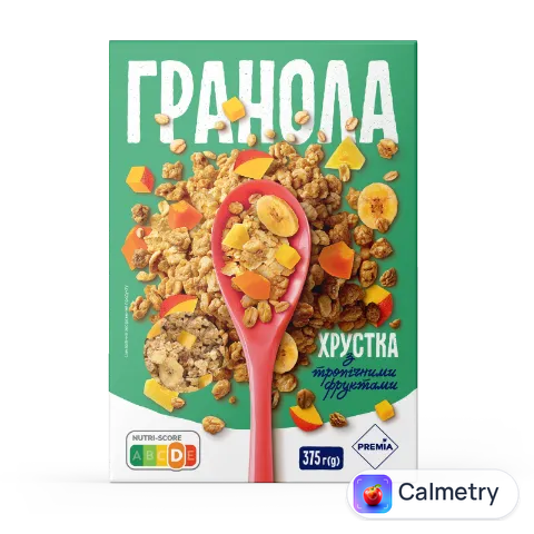 Гранола PREMIA з тропічними фруктами