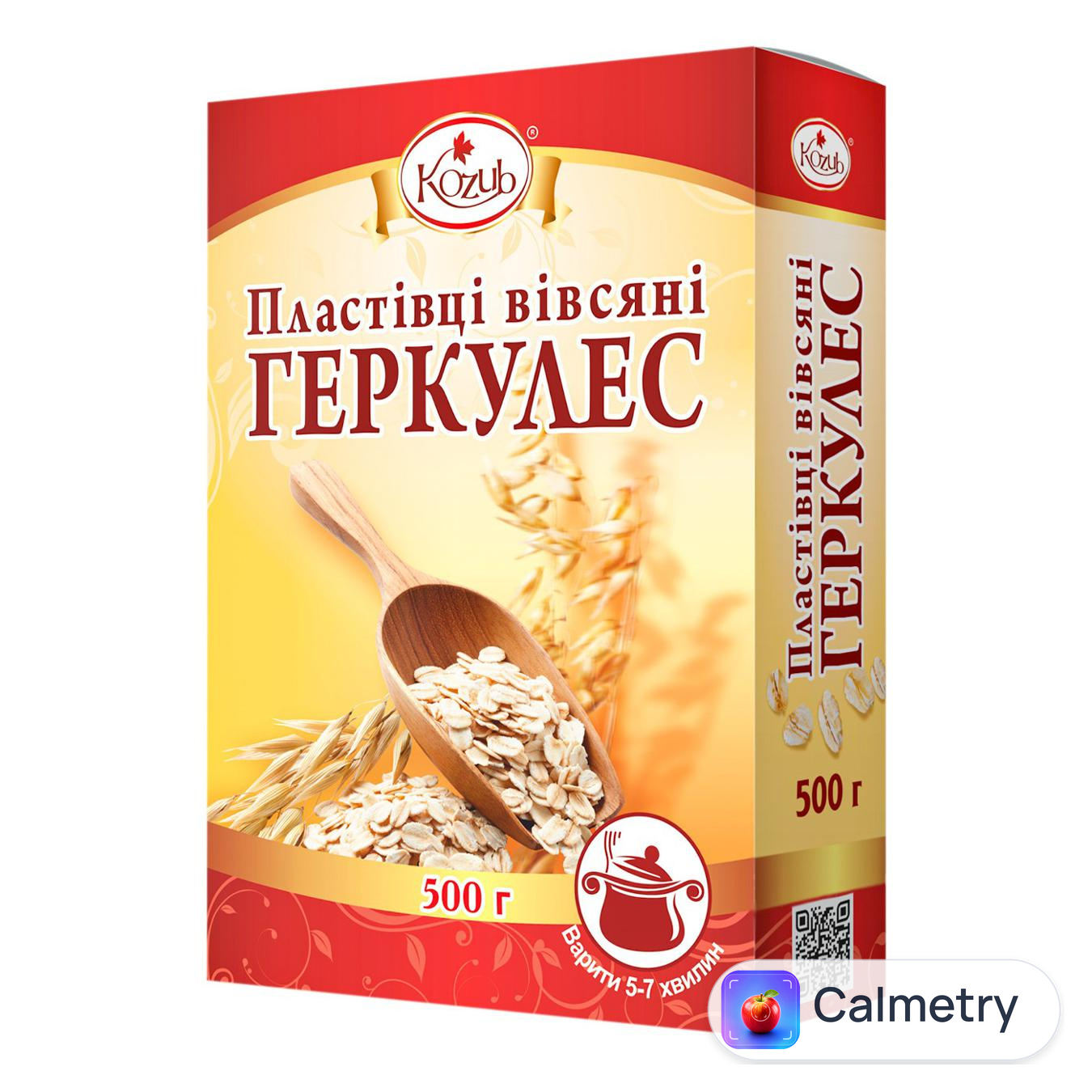 Пластівці вівсяні Козуб Продукт Геркулес 500г