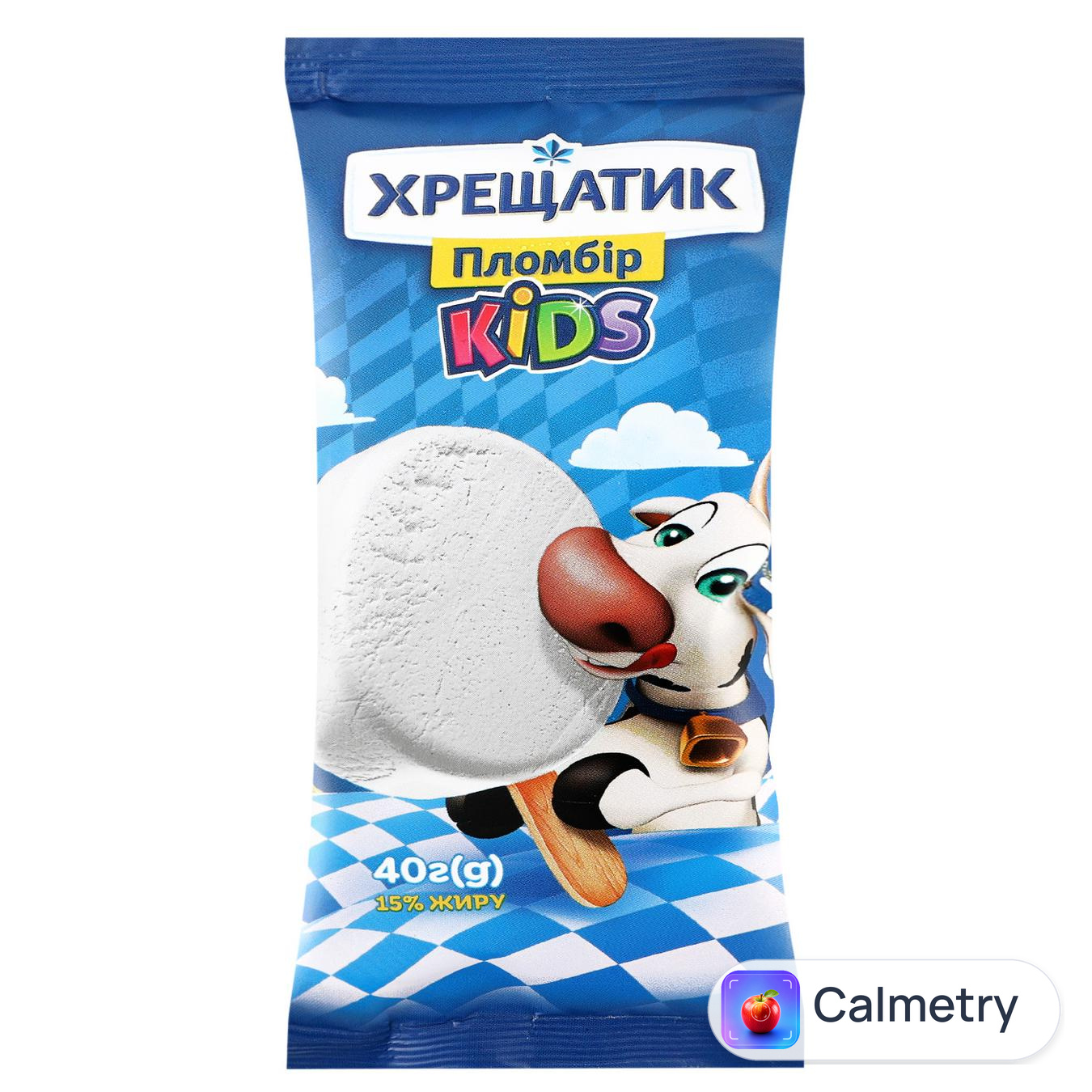 Морозиво Хрещатик Kids Пломбір 40г