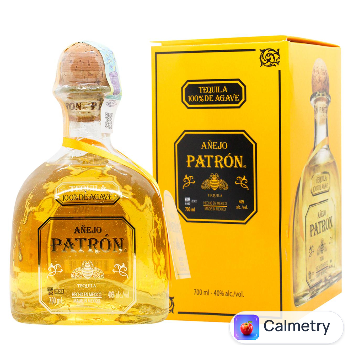 Текіла Patron Anejo 40% 0,7л — фото продукту