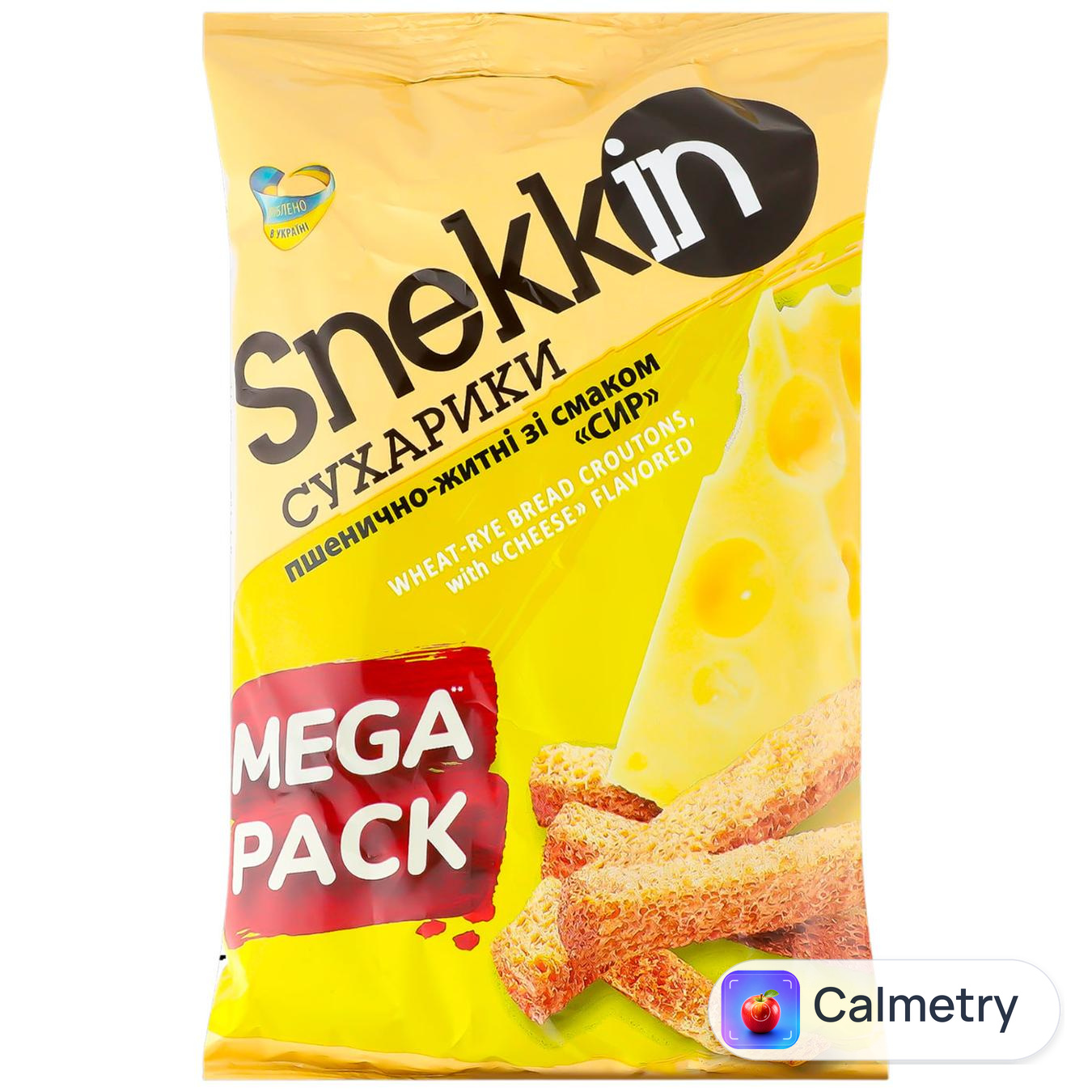Сухарики Snekkin зі смаком сиру 150г