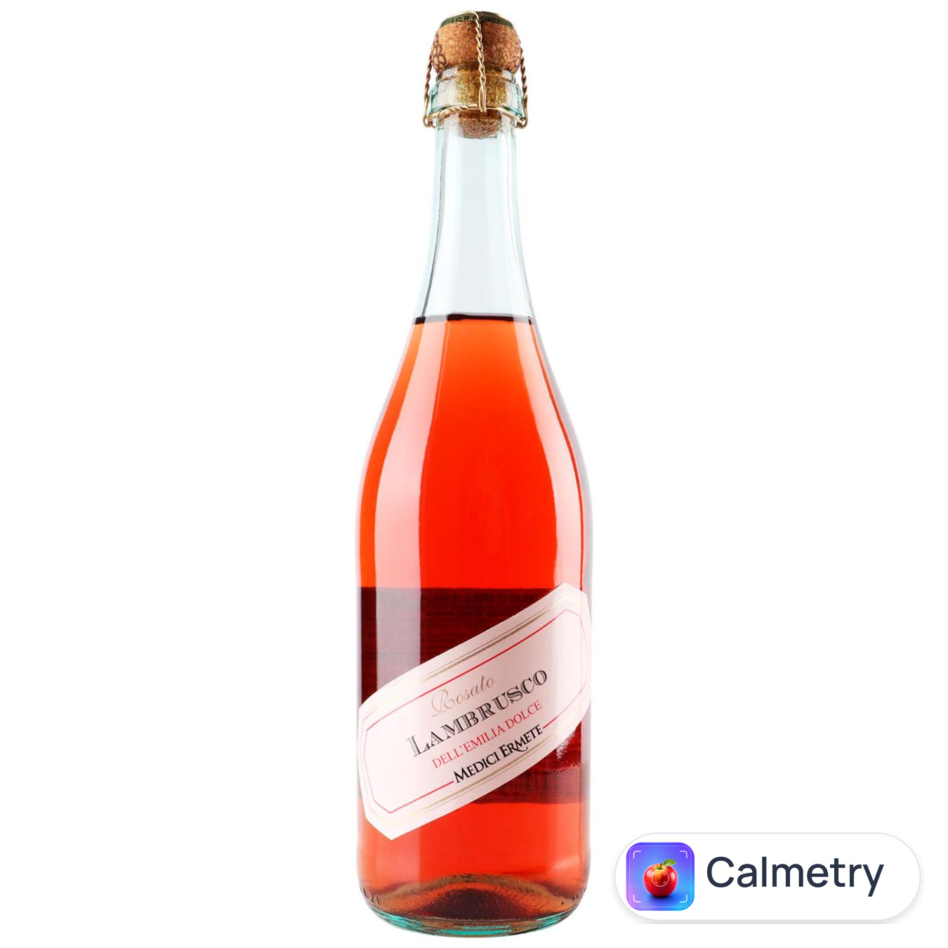 Вино ігристе Medici Lambrusco dell'Emilia Dolce Frizzante рожеве солодке 8% 0,75л