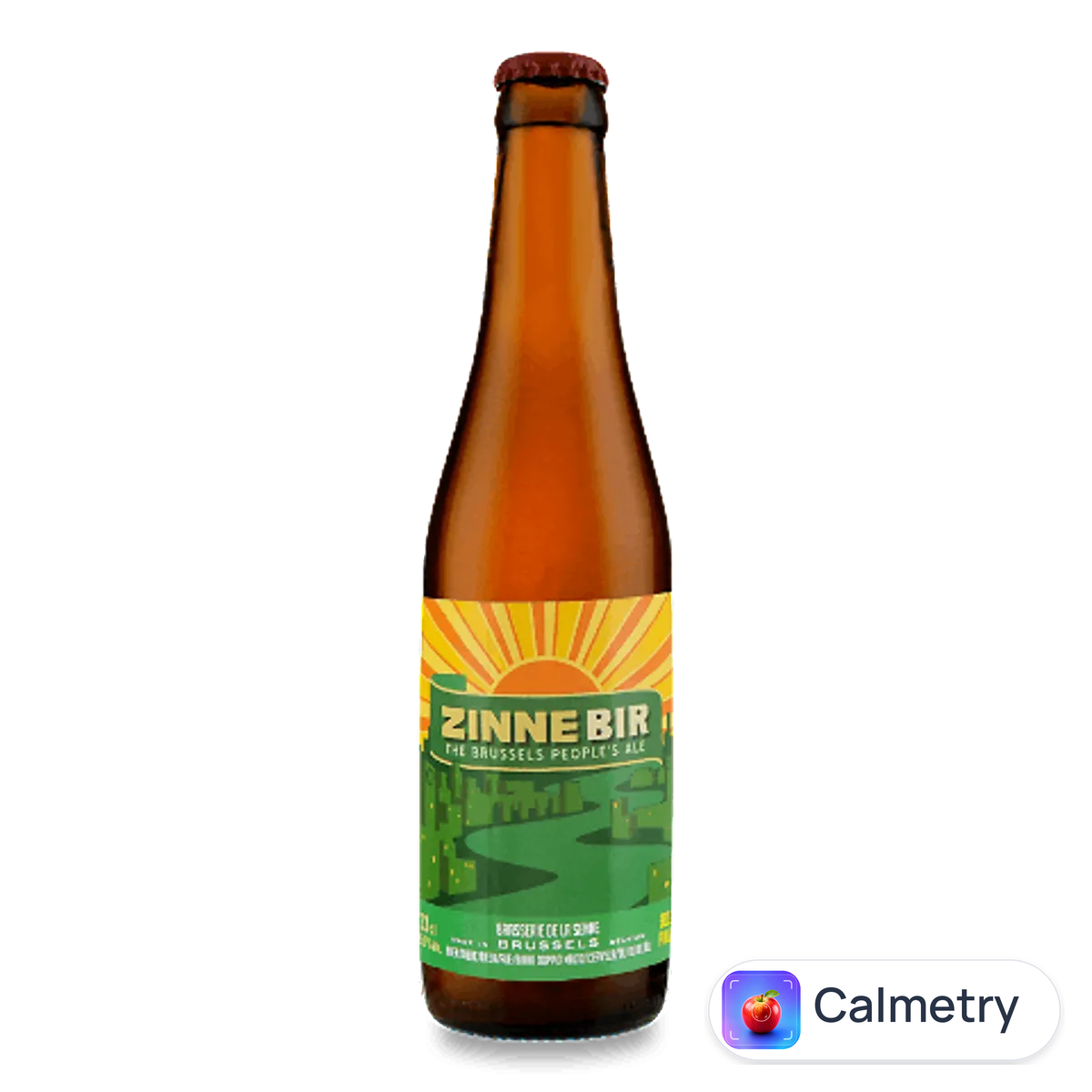 Пиво Brasserie de la Senne Zinnebir світле 0,33л