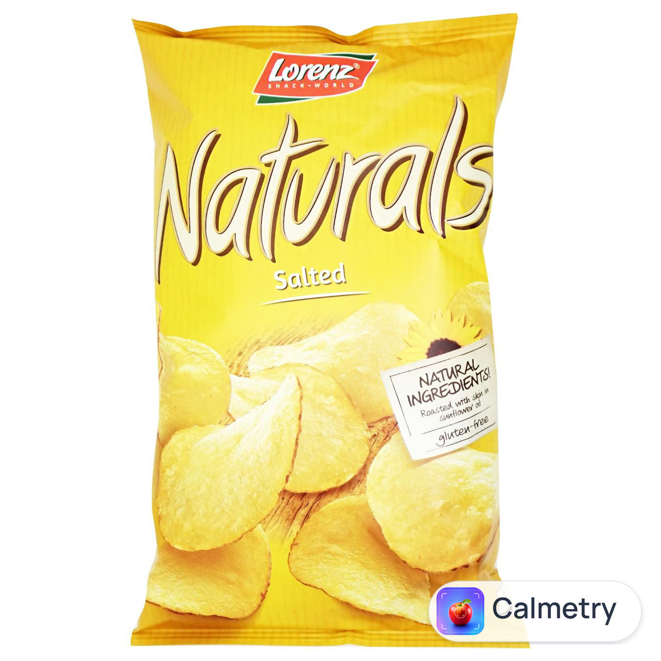 Чипси Naturals з сіллю 100г — фото продукту