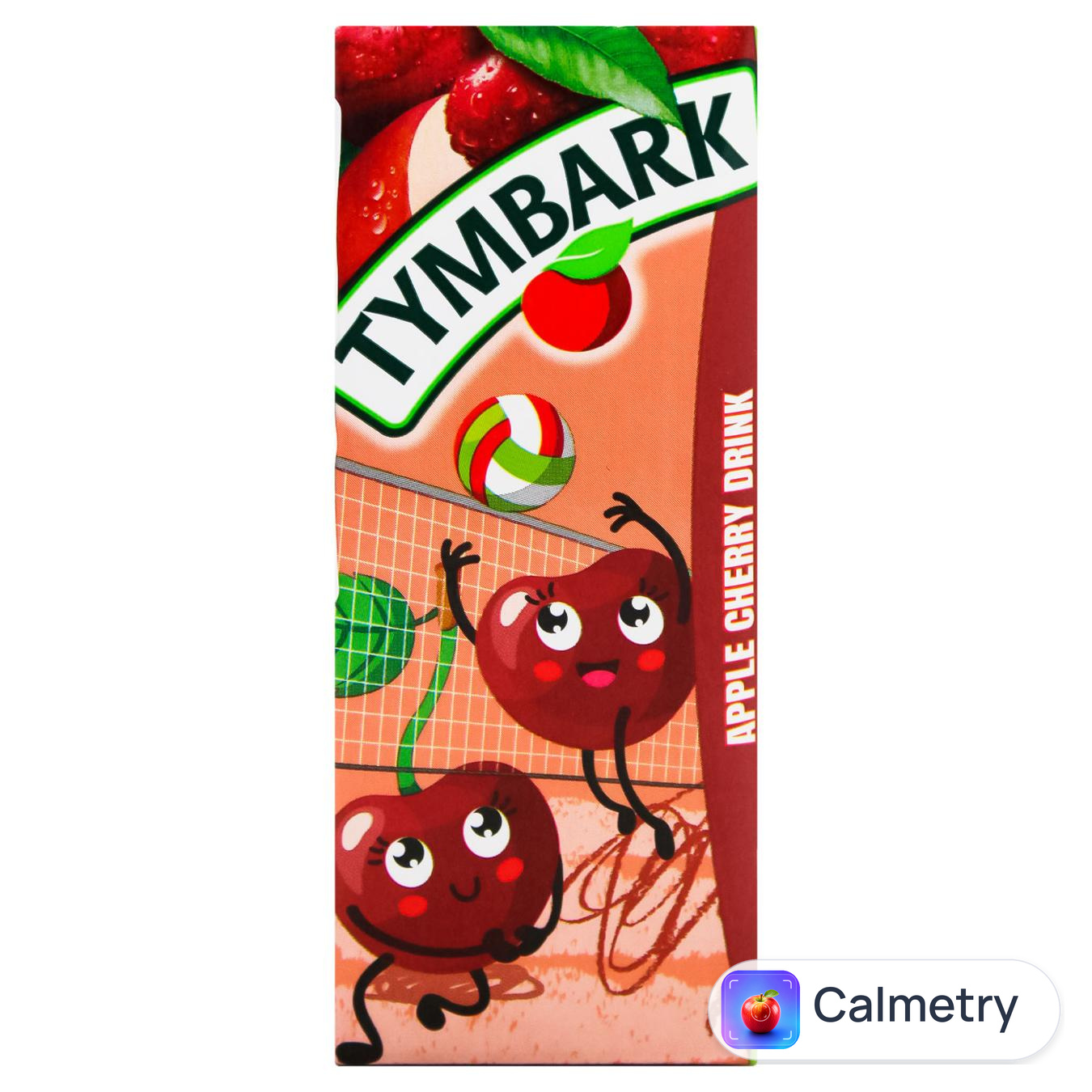 Напій соковмісний Tymbark яблуко-вишня 200мл — фото продукту