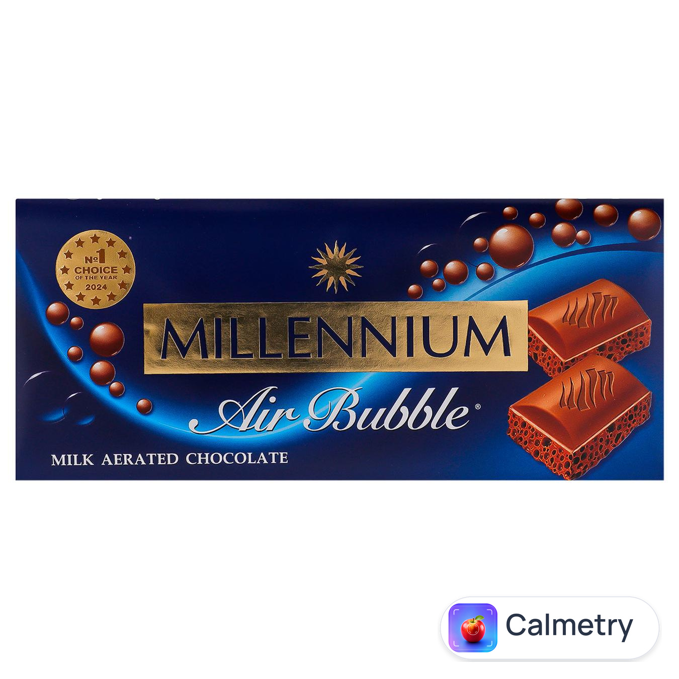 Шоколад молочний Millennium Premium пористий 85г