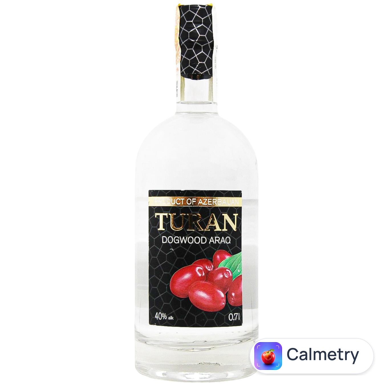 Напій алкогольний Turan Араг кизиловий 40% 0,7л