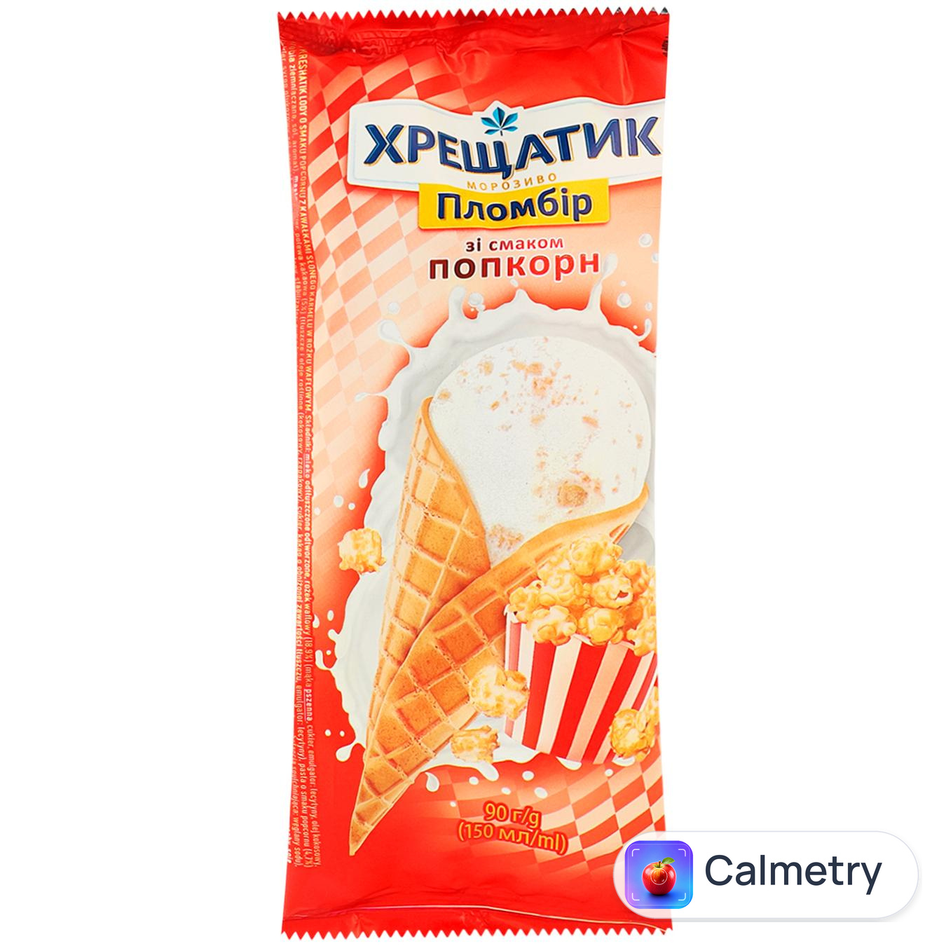 Морозиво Хрещатик Попкорн 90г