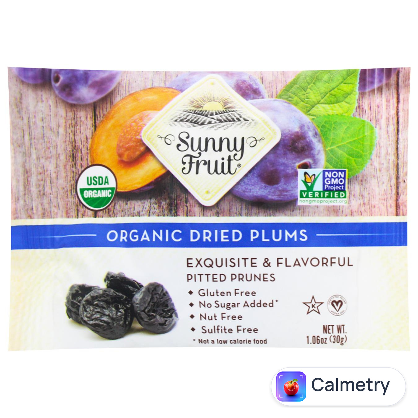 Чорнослив Sunny Fruit органічний 30г