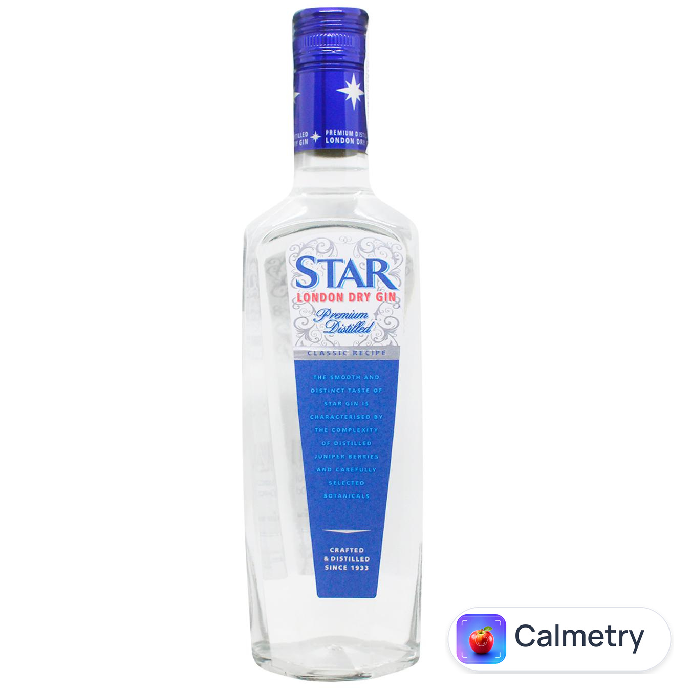 Джин Star London Dry 37,5% 0,7л