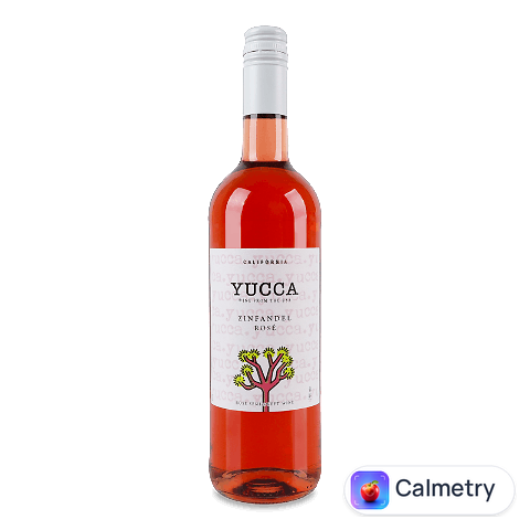 Вино Yucca Zinfandel Rose рожеве напівсолодке, 0,75л