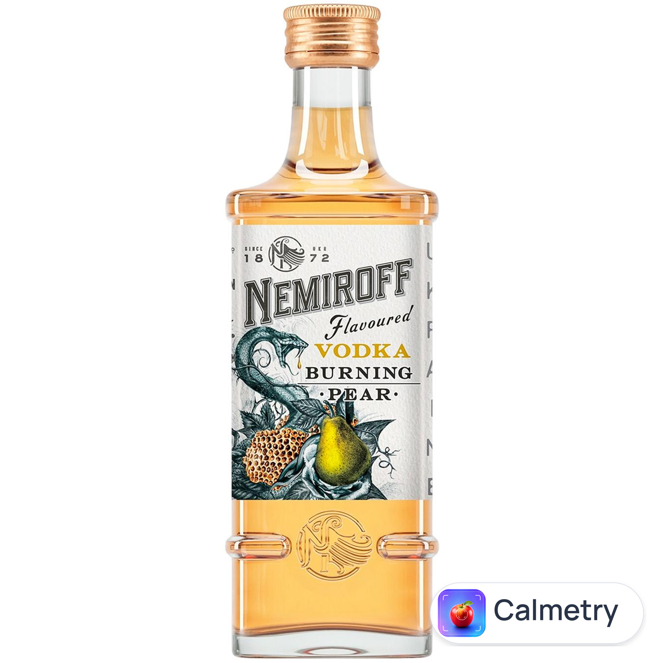 Настоянка Nemiroff De Luxe пекуча груша 40% 100мл