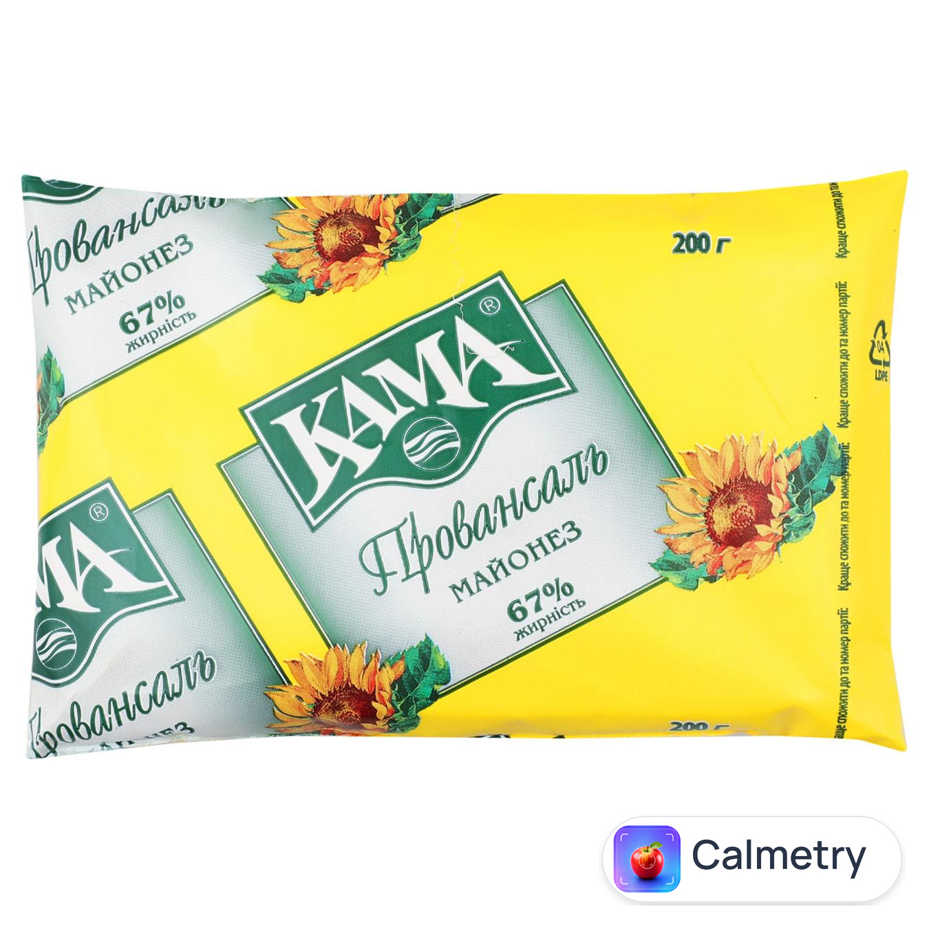 Майонез Кама Провансаль 67% 200г