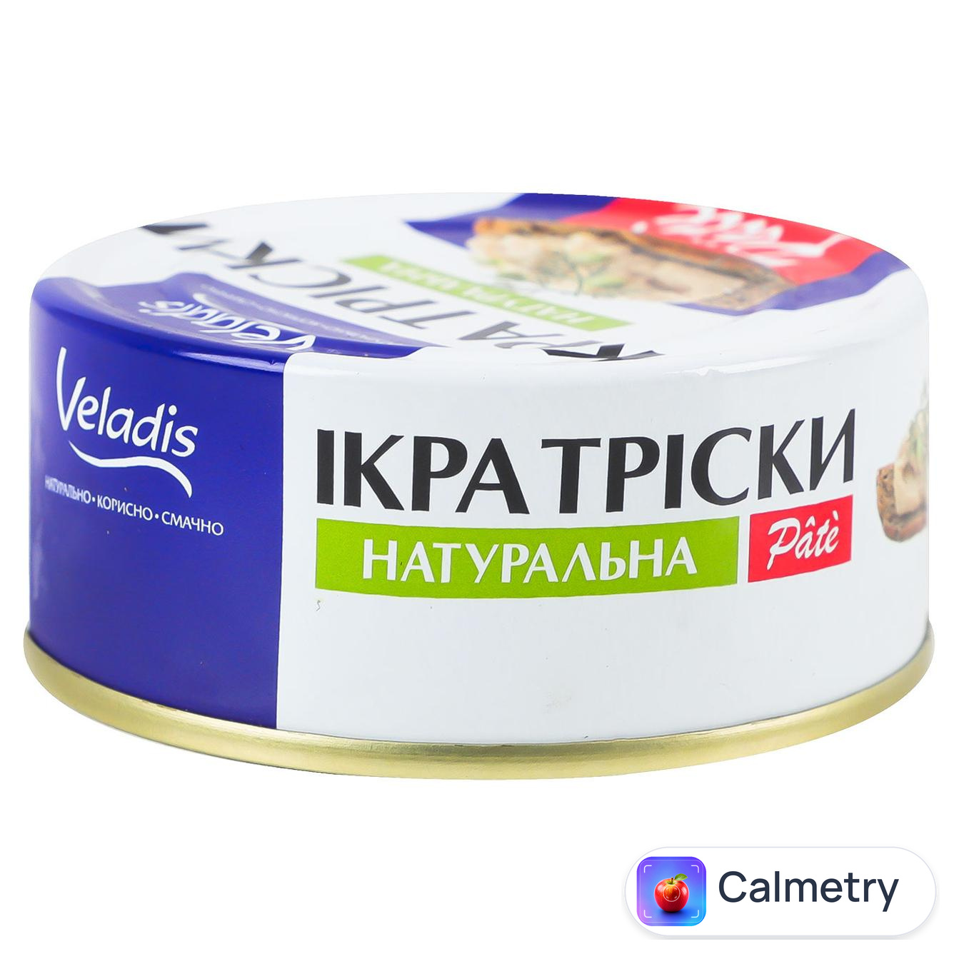 Ікра тріски Veladis Pate Натуральна 100г