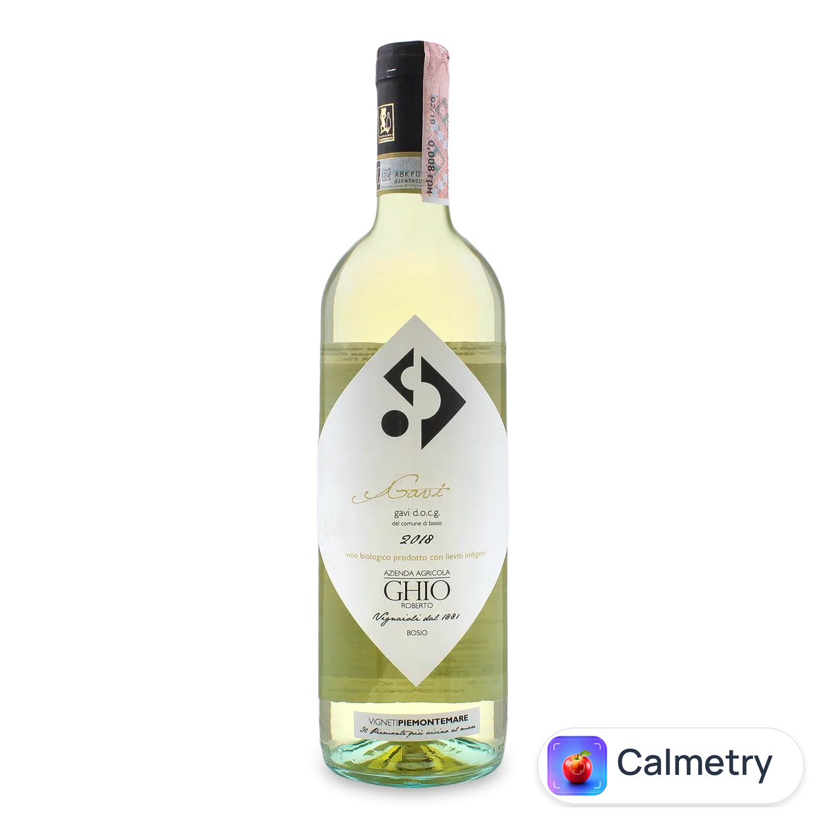 Вино Ghio Gavi del comune di Bosio Organic 0,75л