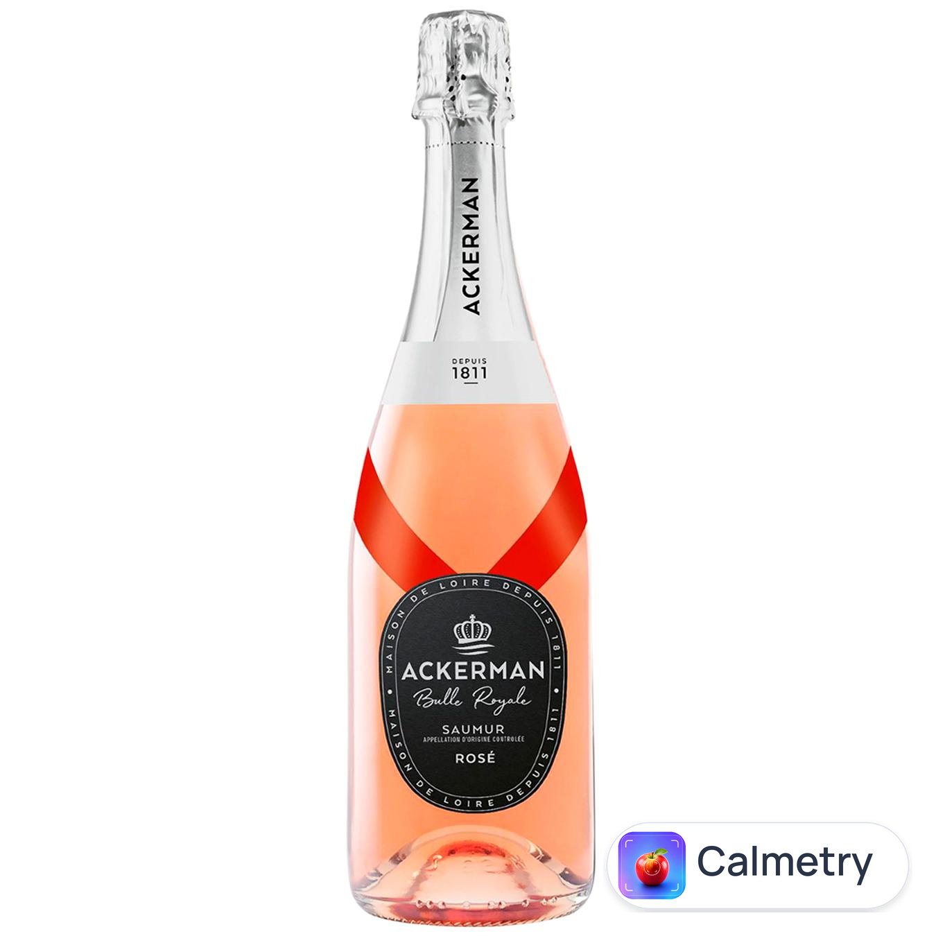 Вино ігристе Ackerman Bulle Royale Saumur рожеве брют 12% 0,75л