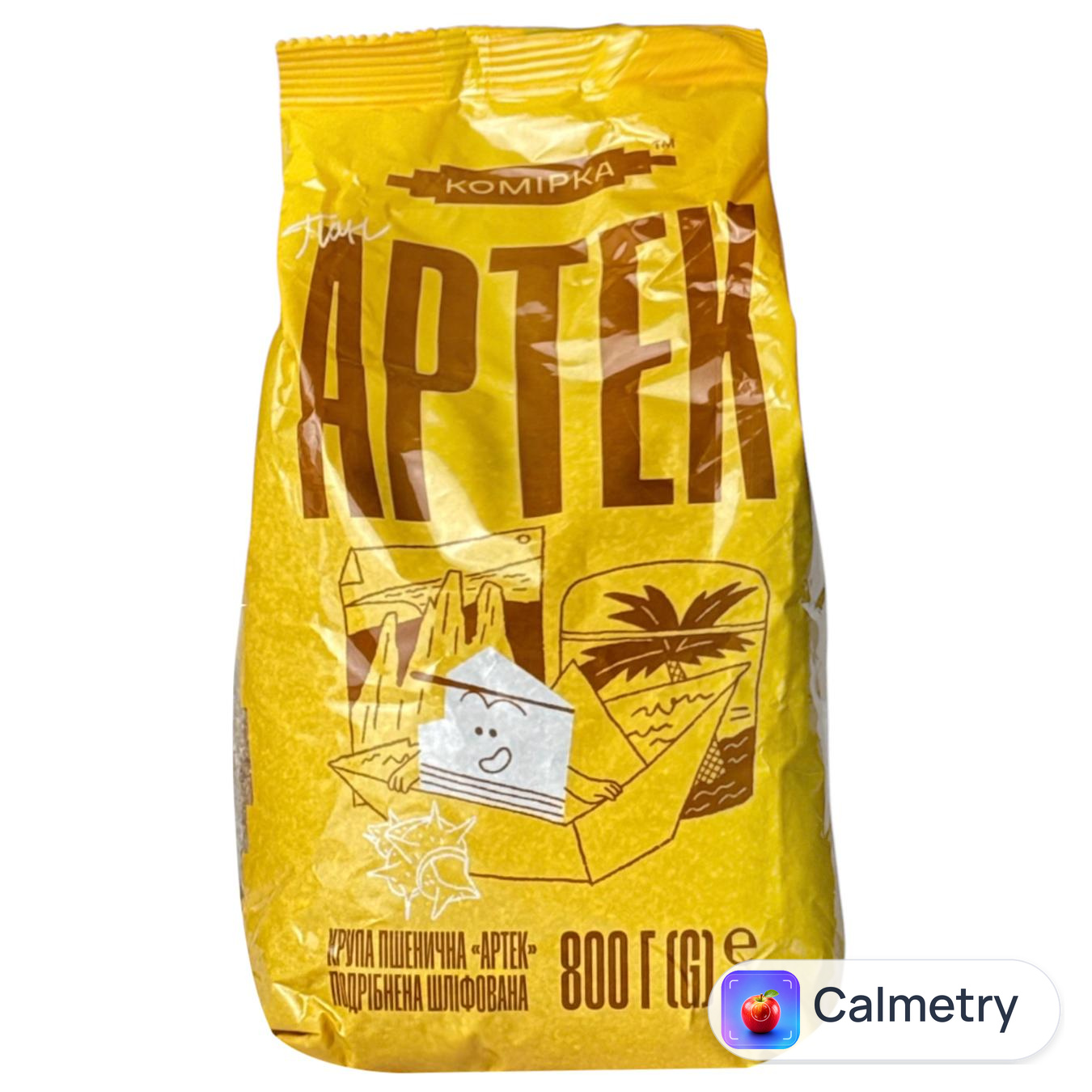 Крупа пшенична Комірка Артек 800г