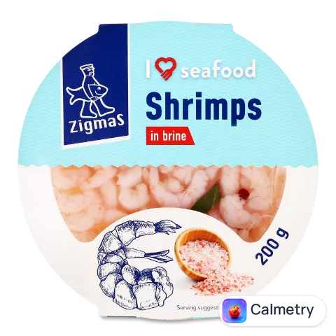 Креветки Zigmas I love seafood у розсолі 200г