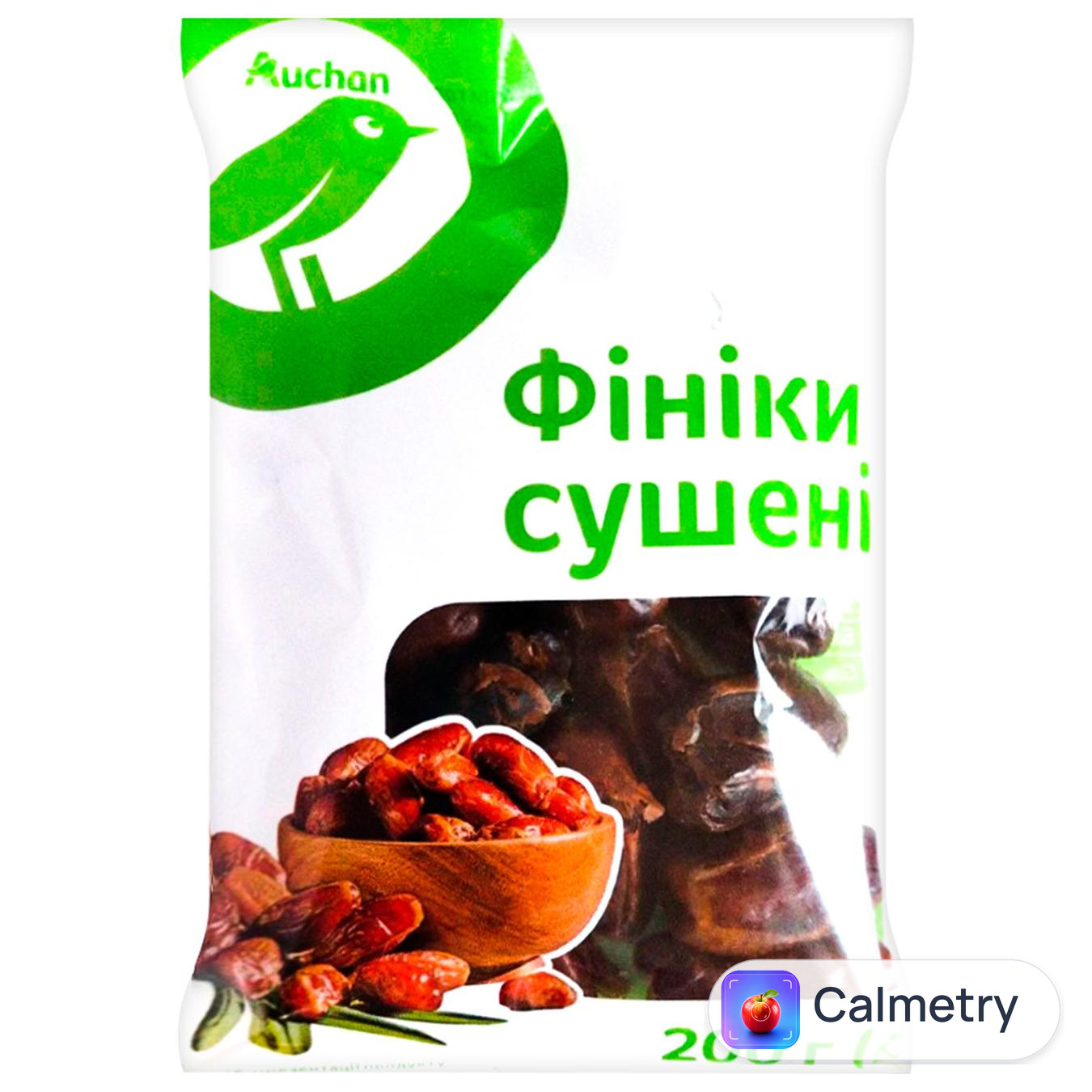 Фініки Auchan сушені 200г