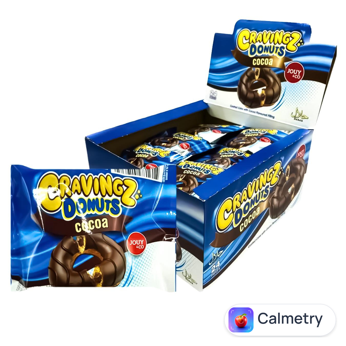 Пончик Cravingz Donuts з шоколадною начинкою 40г