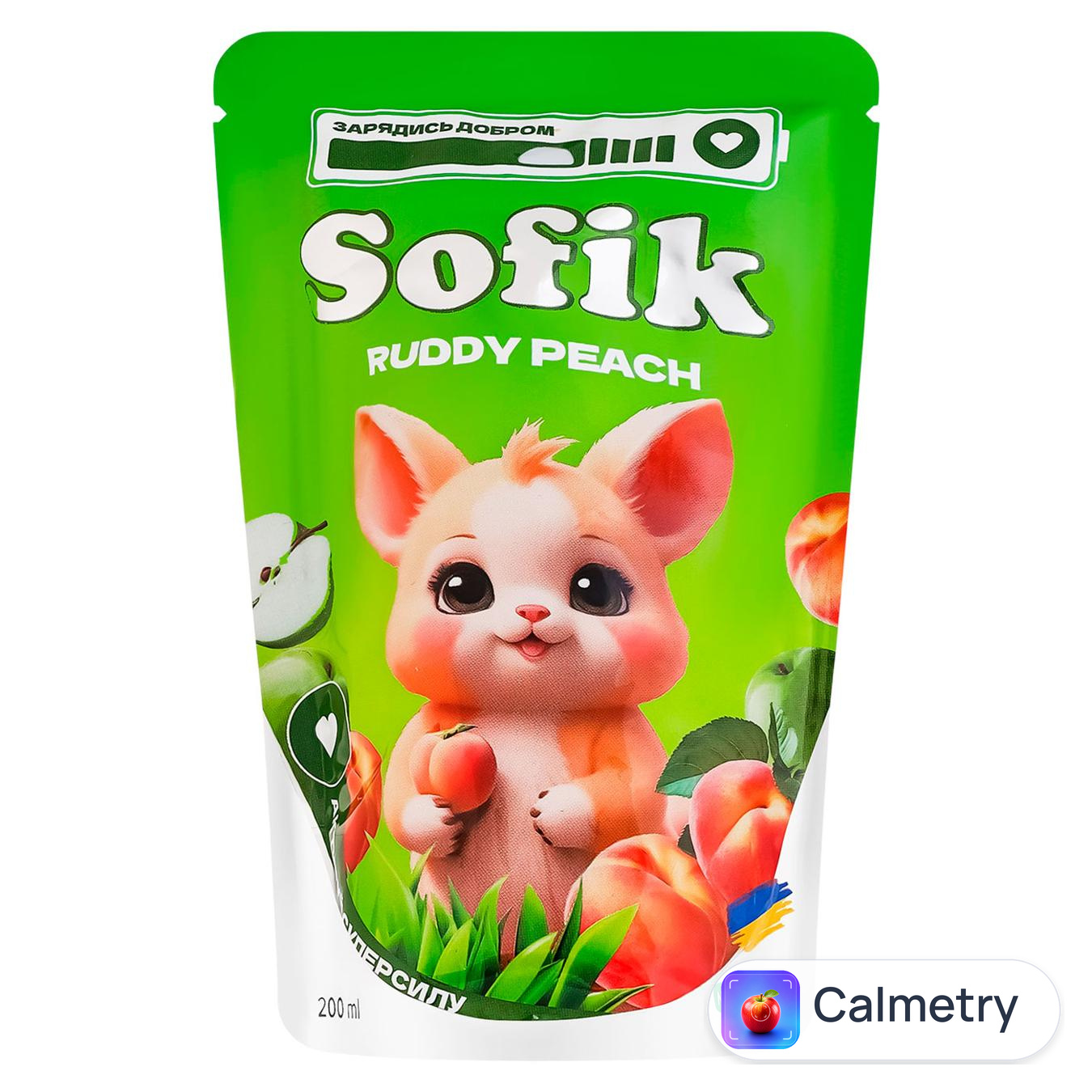 Напій соковмісний Sofik Ruddy Peach зі смаком персика 200мл
