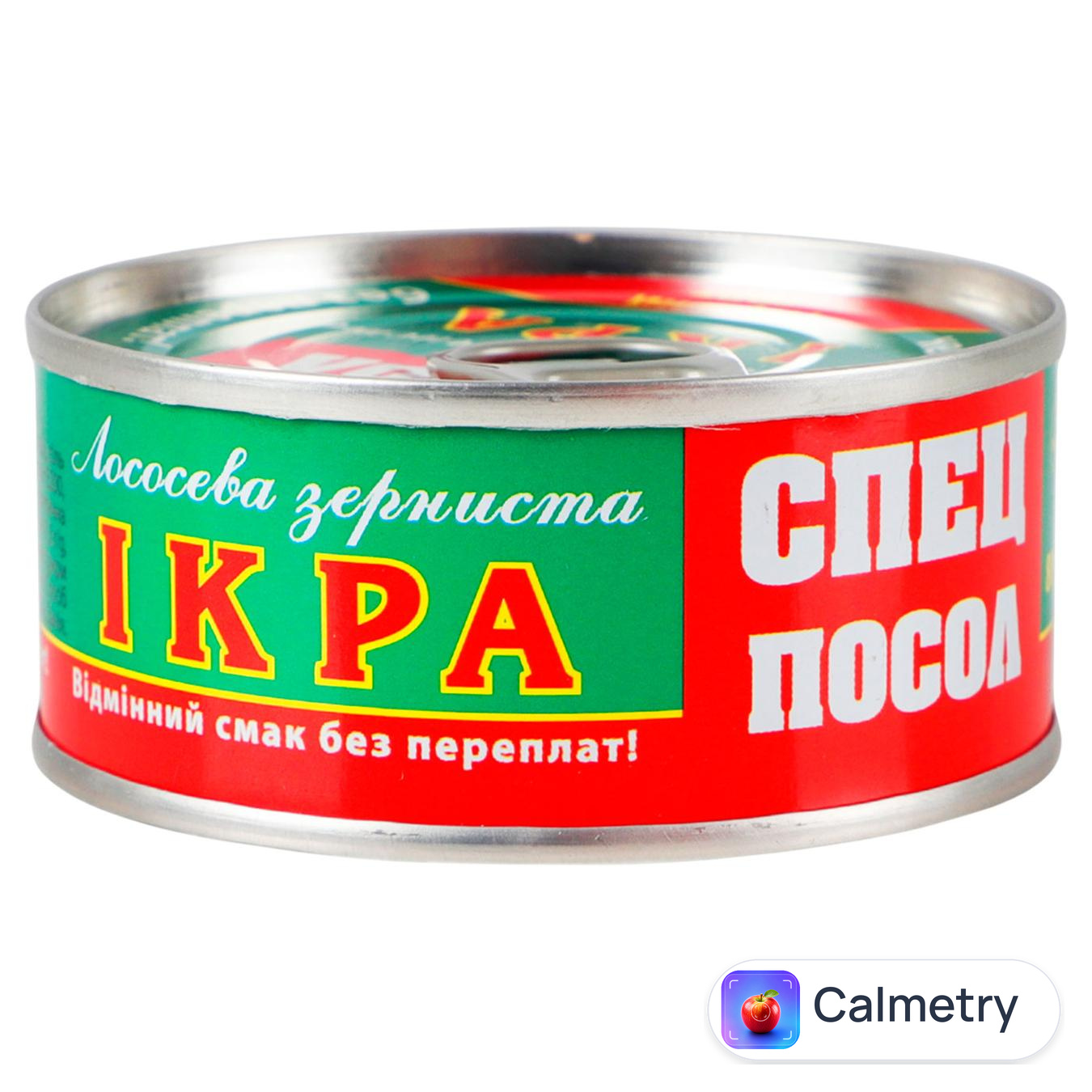 Ікра лососева Спецпосол зерниста 80г — фото продукту
