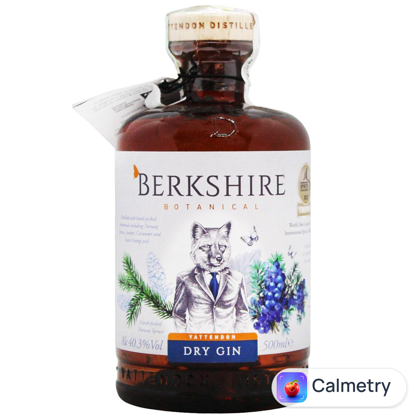 Джин Berkshire Botanical 40,3% 0,5л