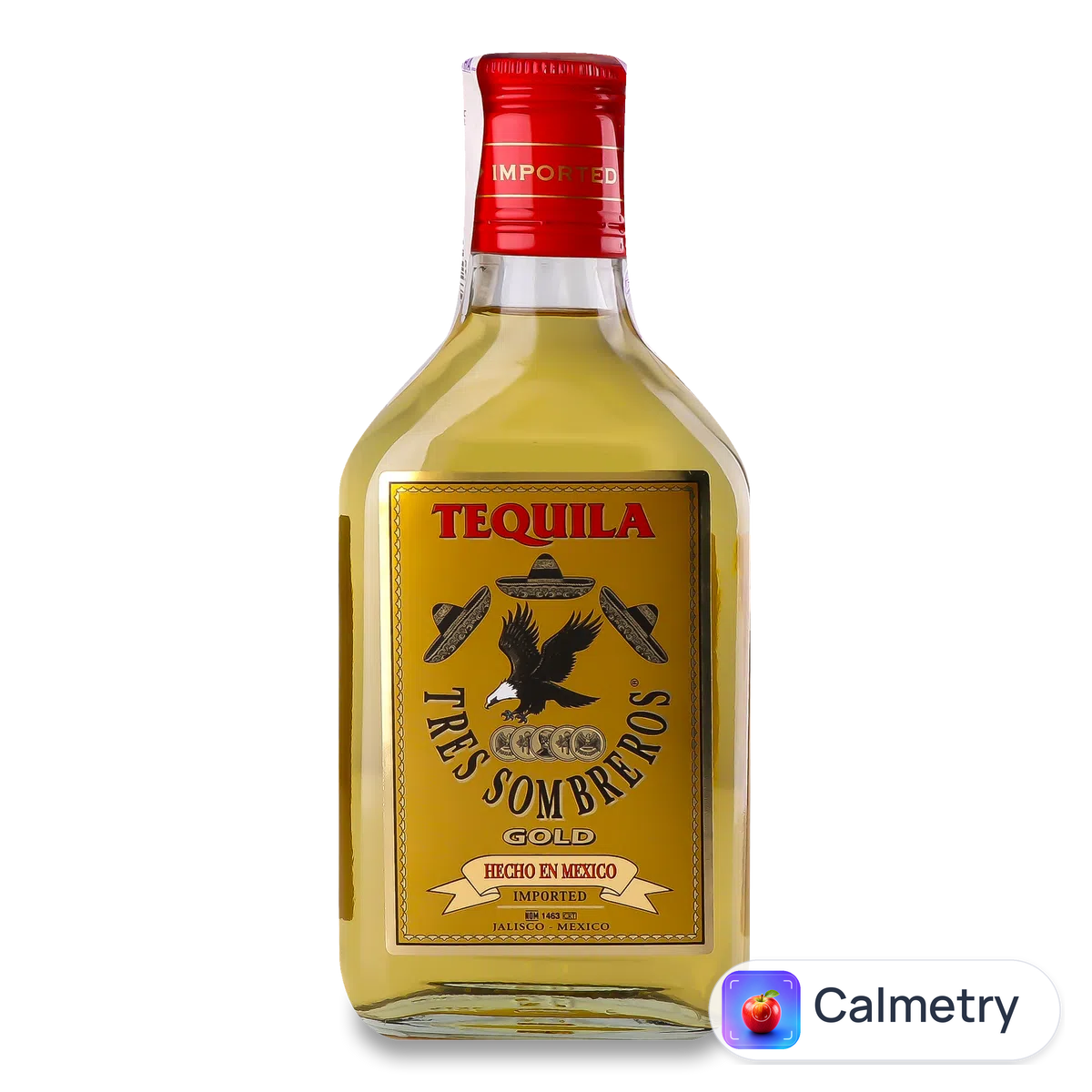 Текіла Tres Sombreros Gold 0,2л