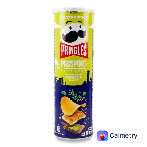 Чипси Pringles Passport Italian style зі смаком фокачі