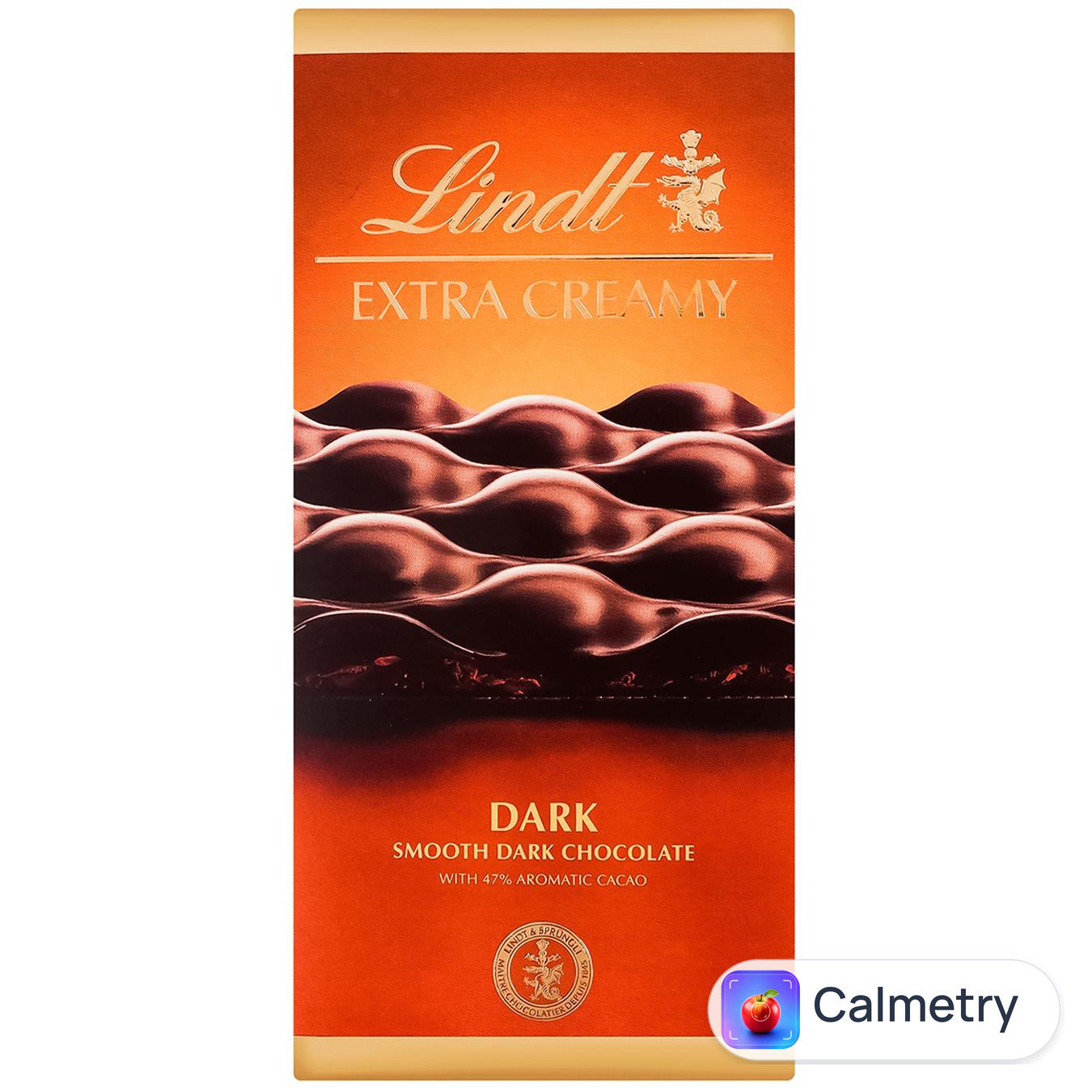 Шоколад чорний Lindt Exra Creamy 80г — фото продукту