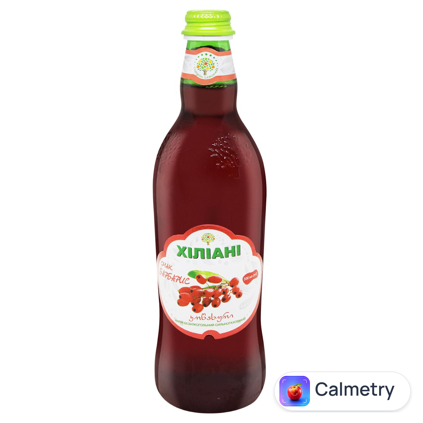Напій газований Хіліані Барбарис 0,5л — фото продукту