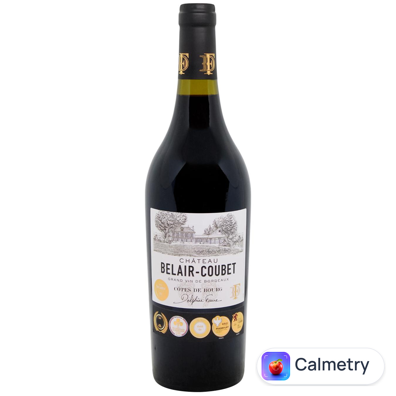 Вино Faure Chateau Belair-Coubet Cotes de Bourg червоне сухе 14% 0,75л