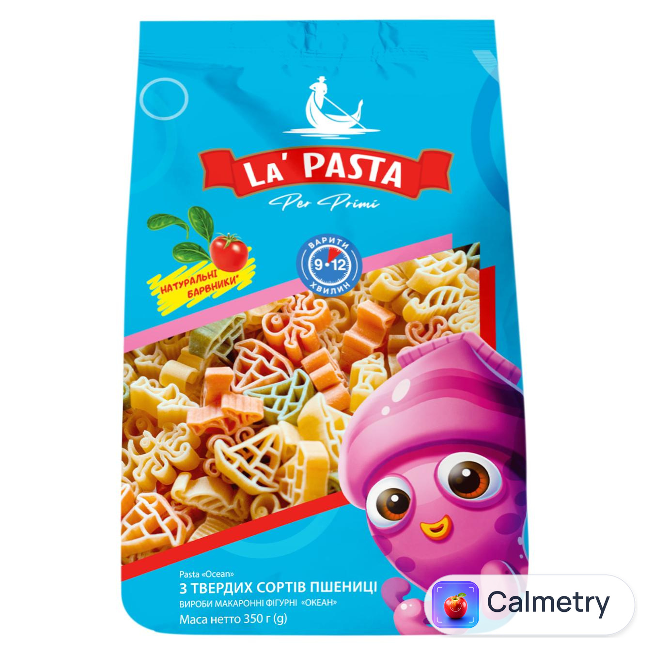Макаронні вироби La Pasta Per Primi Ocean з твердих сортів пшениці 350г — фото продукту