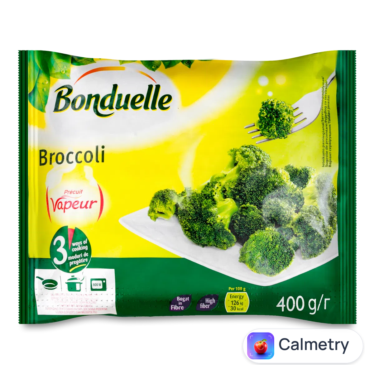 Капуста броколі Bonduelle на парі 400г