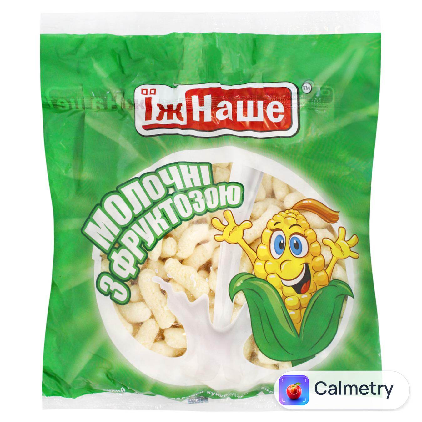 Палички Їж Наше кукурудзяні молочні з фруктозою 150г