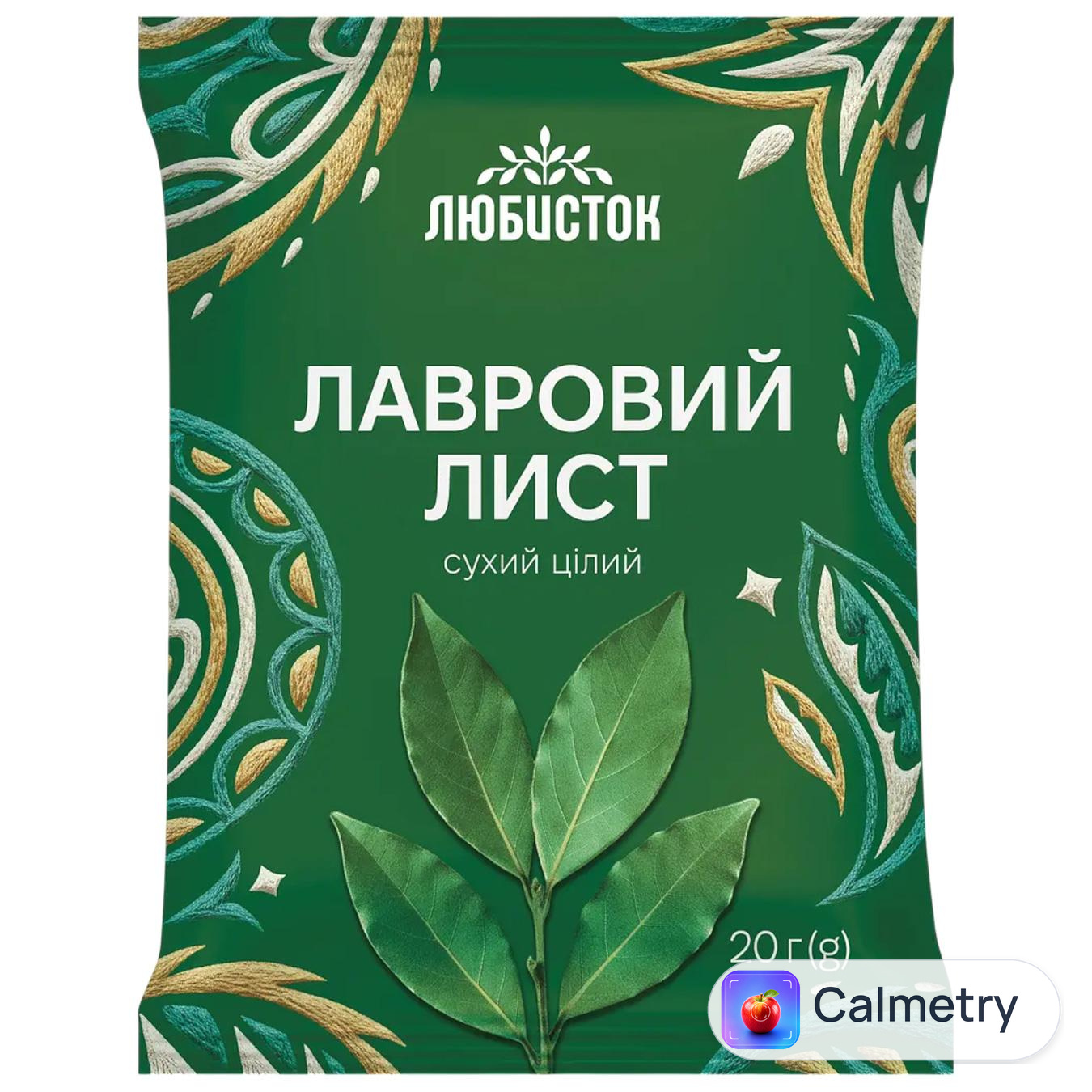 Лавровий лист Любисток цілий 20г