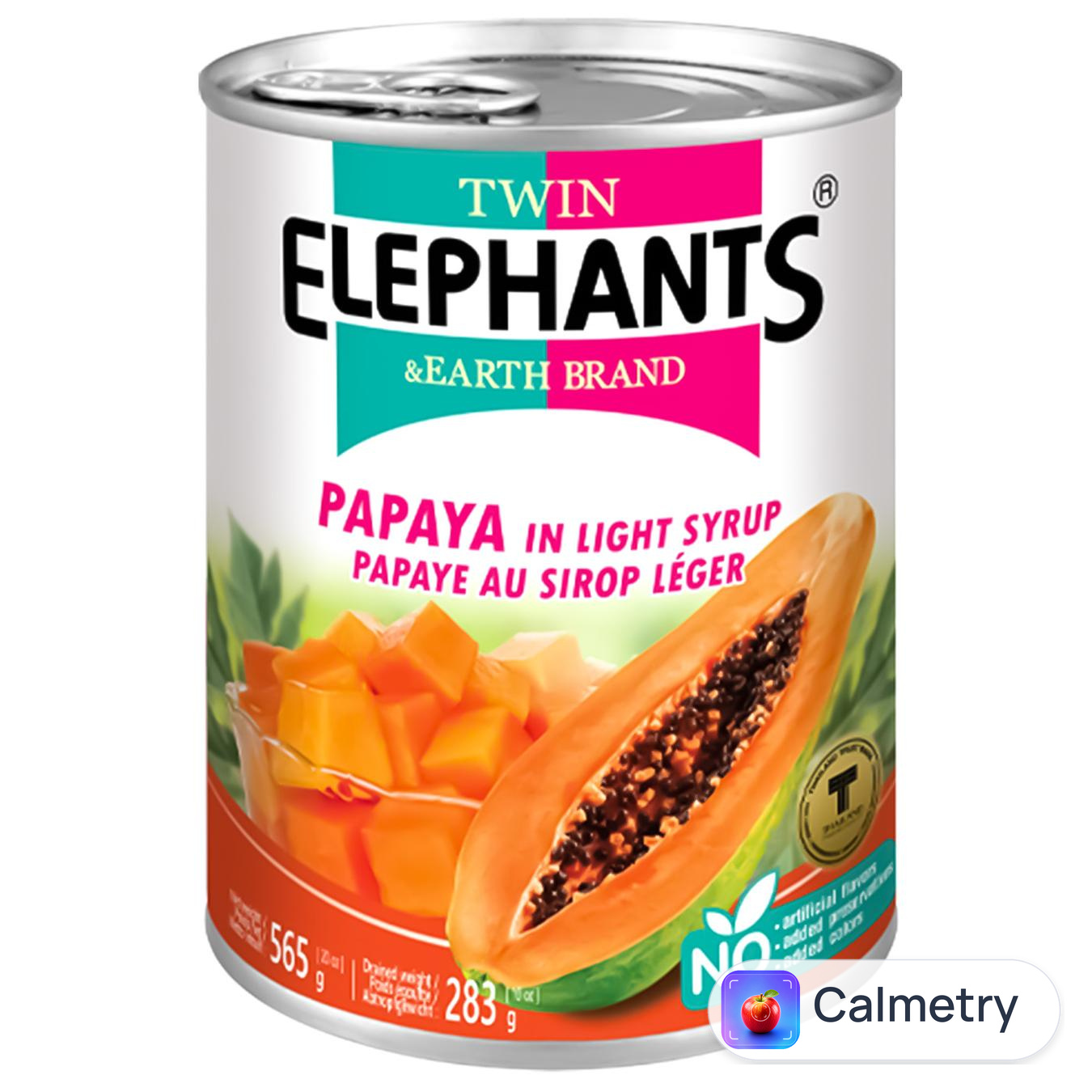 Папая Elephants шматочки в легкому сиропі 565г