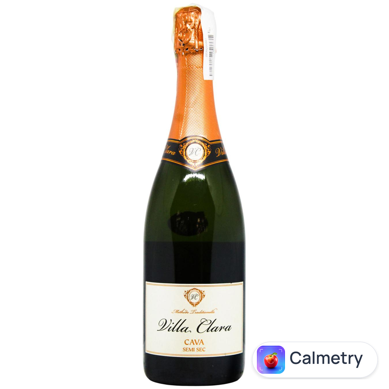 Вино ігристе Villa Clara Cava біле напівсухе 11,5% 0,75л