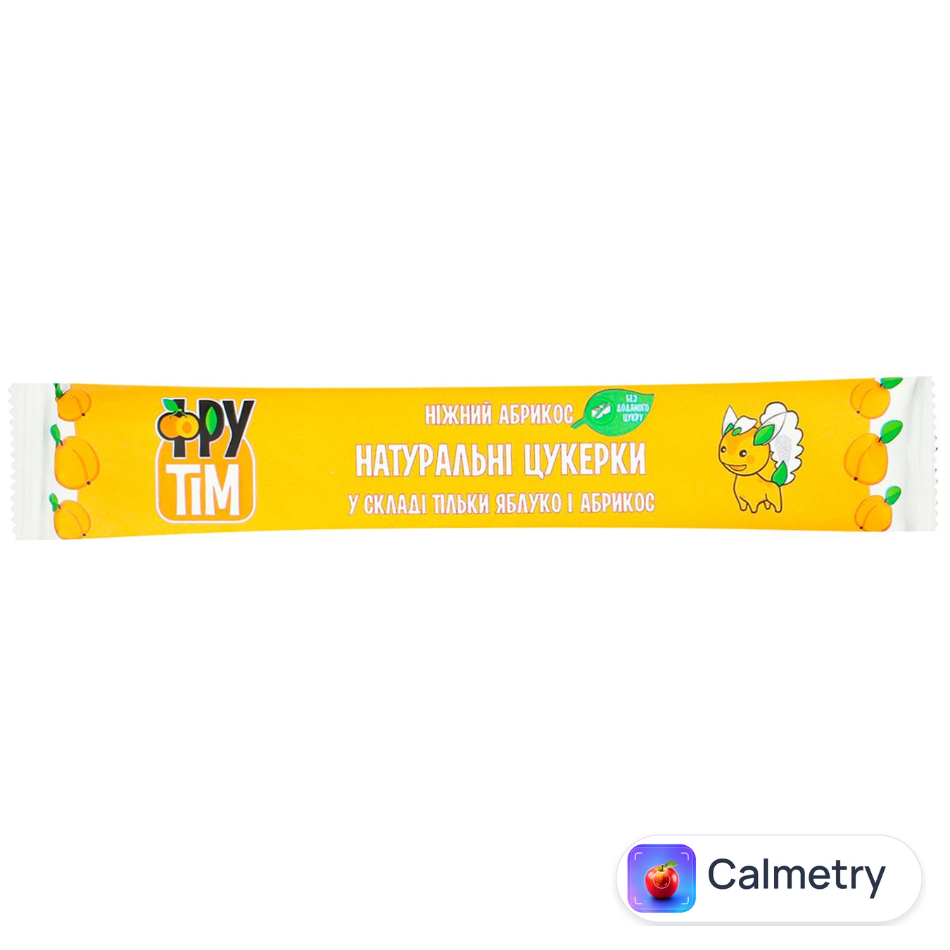 Цукерки Фрутім натуральні яблучно-абрикосові 20г